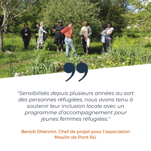 Restart Refugees, le programme d’accompagnement du Moulin de Pont Rû