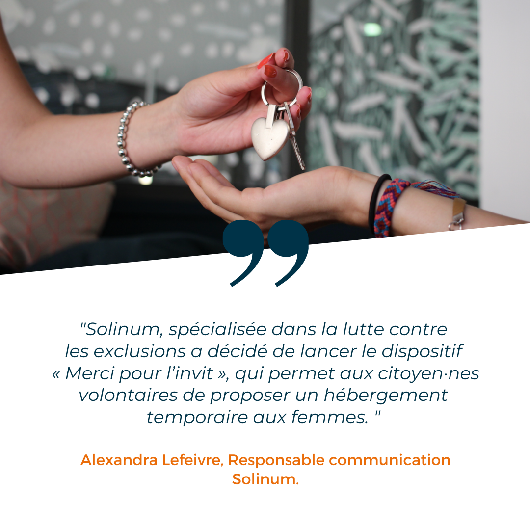 Merci pour l’invit’ ! Une solution d’hébergement solidaire lancée par Solinum.
