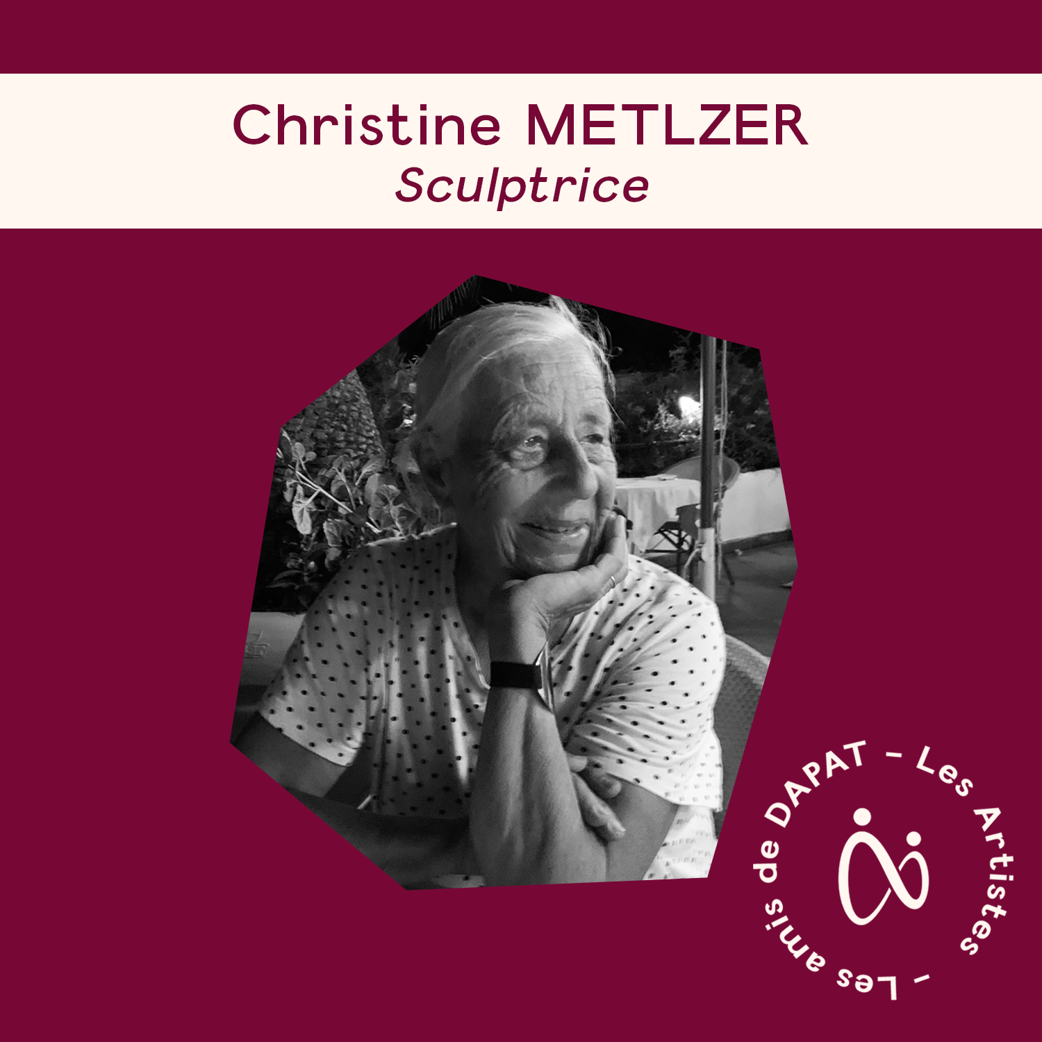 Interview de Christine Metzler – Sculptrice, créatrice de la sculpture officielle des Prix DAPAT.