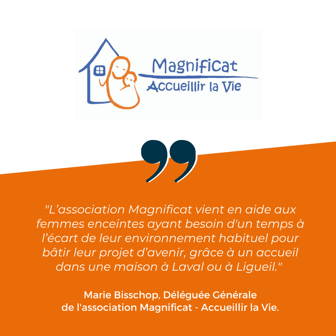Magnificat – Accueil pour femmes enceintes à Laval et à Ligueil.