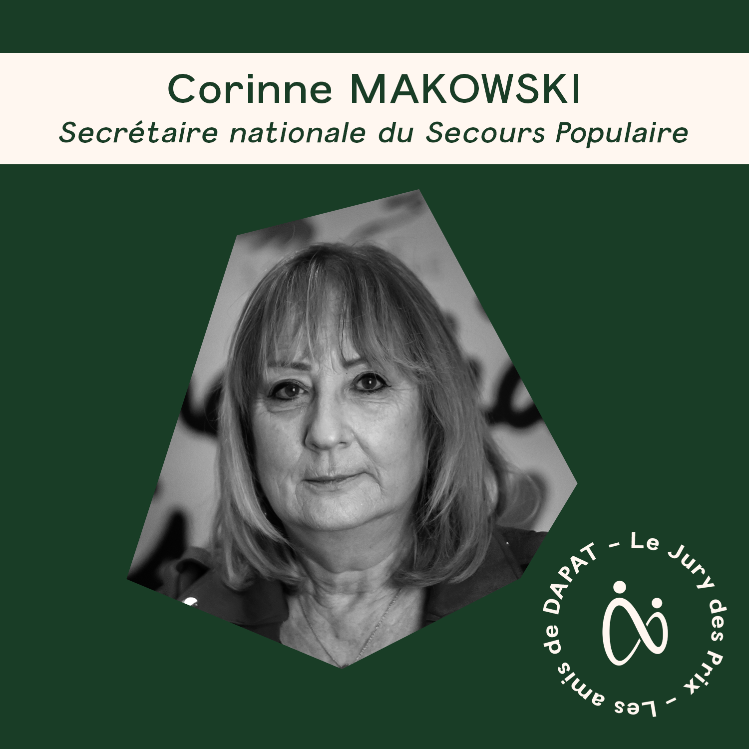 Interview de Corinne Makowski – Jury des Prix DAPAT 2021 et 2022, et Directrice Générale adjointe au Secours Populaire.